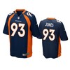 Denver Broncos Dremont Jones 2019 Nfl Draft Navy Game Jersey - Robokeg