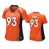 Denver Broncos Dremont Jones 2019 Nfl Draft Orange Game Womens Jersey - Robokeg