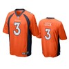 Denver Broncos Drew Lock 2019 Nfl Draft Orange Game Jersey - Robokeg