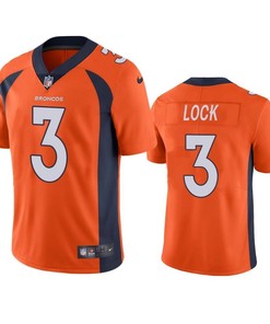 Denver Broncos Drew Lock 2019 Nfl Draft Orange Vapor Limited Jersey - Robokeg