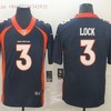 Denver Broncos Drew Lock #3 2020 Nfl Black Jersey Jersey - Robokeg