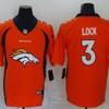 Denver Broncos Drew Lock #3 Nfl 2020 Orange Jersey - Robokeg