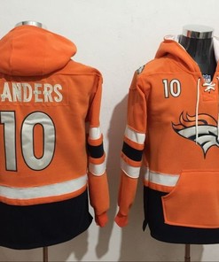 Denver Broncos Emmanuel Sanders #10 Nfl 2020 Orange Jersey - Robokeg