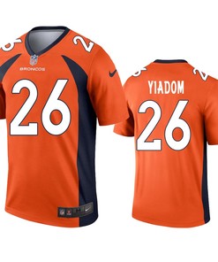 Denver Broncos Isaac Yiadom Orange Legend Jersey - Robokeg
