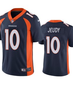 Denver Broncos Jerry Jeudy Navy 2020 Nfl Draft Vapor Limited Jersey - Robokeg