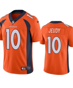 Denver Broncos Jerry Jeudy Orange 2020 Nfl Draft Vapor Limited Jersey - Robokeg