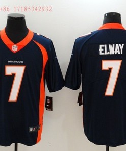 Denver Broncos John Elway #7 2020 Nfl Black Jersey Jersey - Robokeg
