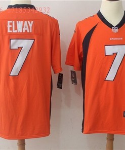 Denver Broncos John Elway #7 2020 Nfl Orange Jersey Jersey - Robokeg