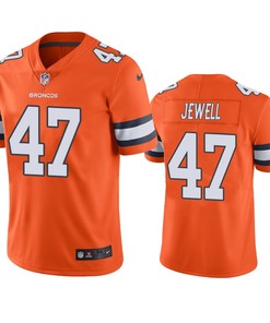 Denver Broncos Josey Jewell Orange Nike Color Rush Limited Jersey - Robokeg