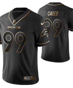 Denver Broncos Jurrell Casey 99 2021 Nfl Golden Brandedition Black Jersey Gift For Broncos Fans - Robokeg