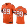 Denver Broncos Jurrell Casey Orange Color Rush Legend Jersey - Robokeg