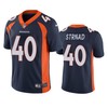 Denver Broncos Justin Strnad Navy Vapor Untouchable Limited Jersey - Robokeg