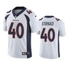 Denver Broncos Justin Strnad White Vapor Untouchable Limited Jersey - Robokeg
