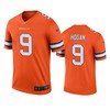 Denver Broncos Kevin Hogan Orange Color Rush Legend Jersey - Robokeg