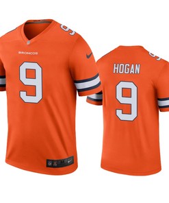 Denver Broncos Kevin Hogan Orange Color Rush Legend Jersey - Robokeg