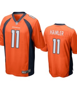 Denver Broncos K.j. Hamler Orange 2020 Nfl Draft Game Jersey - Robokeg
