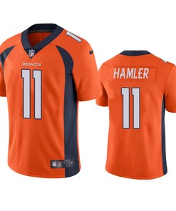 Denver Broncos K.j. Hamler Orange 2020 Nfl Draft Vapor Limited Jersey - Robokeg