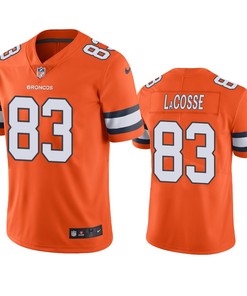 Denver Broncos Matt Lacosse Orange Nike Color Rush Limited Jersey - Robokeg
