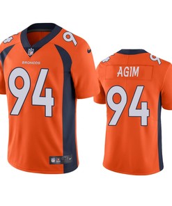Denver Broncos Mctelvin Agim Orange Vapor Untouchable Limited Jersey - Robokeg