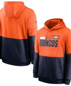 Denver Broncos Nfl 2020 Orange Hoodie Jersey - Robokeg