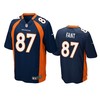 Denver Broncos Noah Fant 2019 Nfl Draft Navy Game Jersey - Robokeg