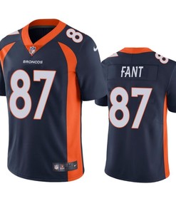 Denver Broncos Noah Fant 2019 Nfl Draft Navy Vapor Limited Jersey - Robokeg