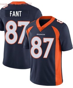Denver Broncos Noah Fant #87 2020 Nfl Blue Jersey Jersey - Robokeg