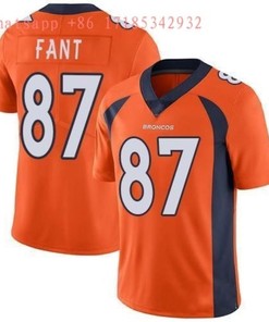 Denver Broncos Noah Fant #87 2020 Nfl Orange Jersey Jersey - Robokeg