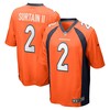 Denver Broncos Patrick Surtain Ii Orange 2021 Nfl Draft First Round Pick Game Mens Jersey Gift For Broncos Fans - Robokeg