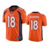 Denver Broncos Peyton Manning Orange 100th Season Vapor Limited Jersey - Robokeg