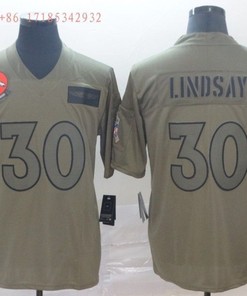 Denver Broncos Phillip Lindsay #30 2020 Nfl Grey Jersey Jersey - Robokeg