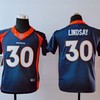Denver Broncos Phillip Lindsay #30 Nfl 2020 Black Blue Jersey - Robokeg
