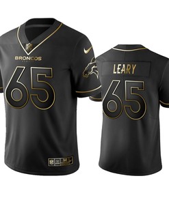 Denver Broncos Ronald Leary Black Golden Edition 2019 Vapor Untouchable Limited Jersey - Mens - Robokeg