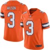 Denver Broncos Russell Wilson 3 Nfl Alternate Game Orange Jersey Gift For Broncos Fans - Robokeg