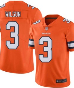 Denver Broncos Russell Wilson 3 Nfl Alternate Game Orange Jersey Gift For Broncos Fans - Robokeg