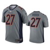 Denver Broncos Theo Riddick Gray Inverted Legend Jersey - Robokeg