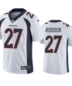 Denver Broncos Theo Riddick White Vapor Limited Jersey - Robokeg