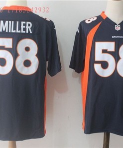 Denver Broncos Von Miller #58 2020 Nfl Black Jersey Jersey - Robokeg