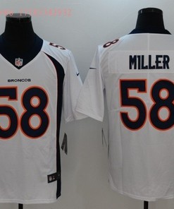 Denver Broncos Von Miller #58 2020 Nfl White Jersey Jersey - Robokeg