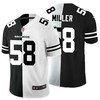 Denver Broncos Von Miller #58 Nfl 2020 Black And White Jersey - Robokeg