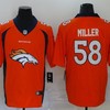 Denver Broncos Von Miller #58 Nfl 2020 Red Jersey - Robokeg