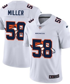 Denver Broncos Von Miller #58 Nfl 2020 White Jersey - Robokeg