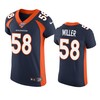 Denver Broncos Von Miller Navy 100th Season Vapor Elite Jersey - Robokeg