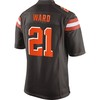 Denzel Ward Cleveland Browns 2018 Nfl Draft First Round Pick #2 Game Jersey - Brown - Robokeg