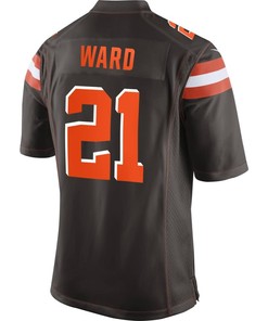 Denzel Ward Cleveland Browns 2018 Nfl Draft First Round Pick #2 Game Jersey - Brown - Robokeg