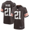 Denzel Ward Cleveland Browns Game Player Jersey - Brown Nfl - Robokeg