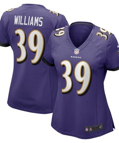 Denzel Williams Baltimore Ravens Womens Player Game Jersey - Purple Nfl - Robokeg
