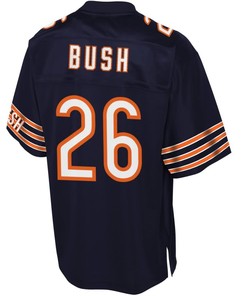 Deon Bush Chicago Bears Nfl Pro Line Player Jersey - Navy - Robokeg