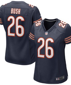 Deon Bush Chicago Bears Womens Game Jersey - Navy Nfl - Robokeg