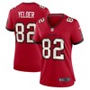 Deon Yelder Tampa Bay Buccaneers Womens Game Player Jersey - Red Nfl - Robokeg